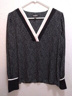 Express Polka Dot Blouse